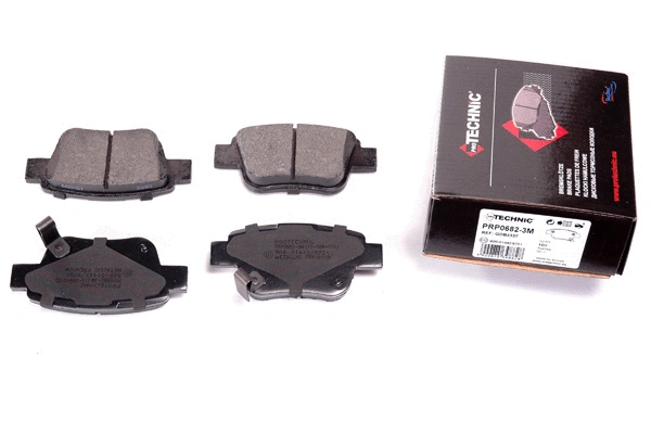 Brake Pad Set, disc brake (PRP0682-3M)