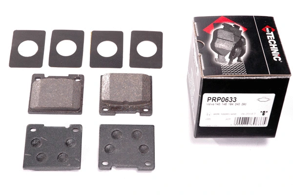 Brake Pad Set, disc brake (PRP0633)