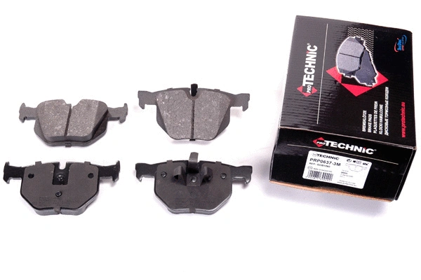 Brake Pad Set, disc brake (PRP0637-3M)