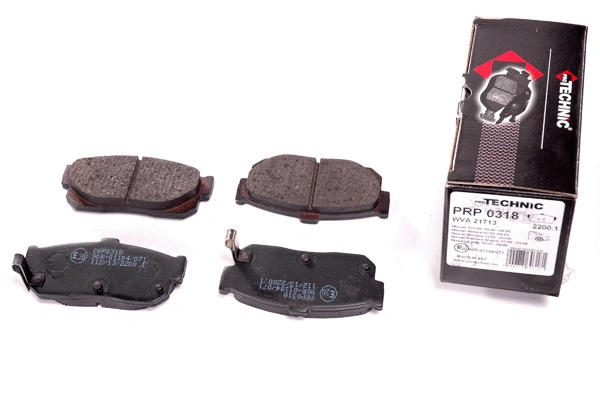 Brake Pad Set, disc brake (PRP0318)