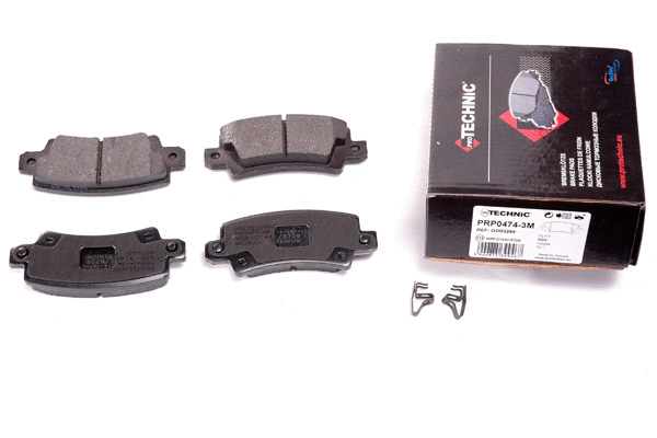Brake Pad Set, disc brake (PRP0474-3M)