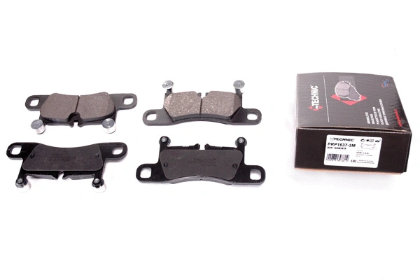 Brake Pad Set, disc brake (PRP1637-3M)