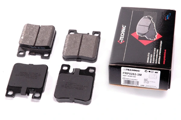 Brake Pad Set, disc brake (PRP0262-3M)