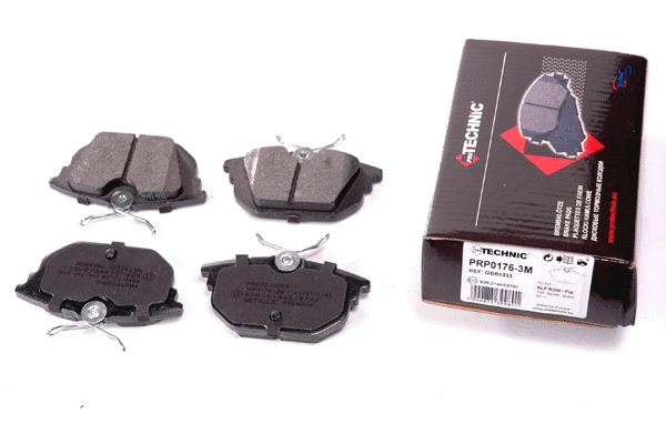 Brake Pad Set, disc brake (PRP0176-3M)