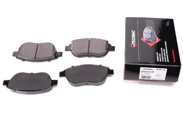 Brake Pad Set, disc brake (PRP0076-3M)