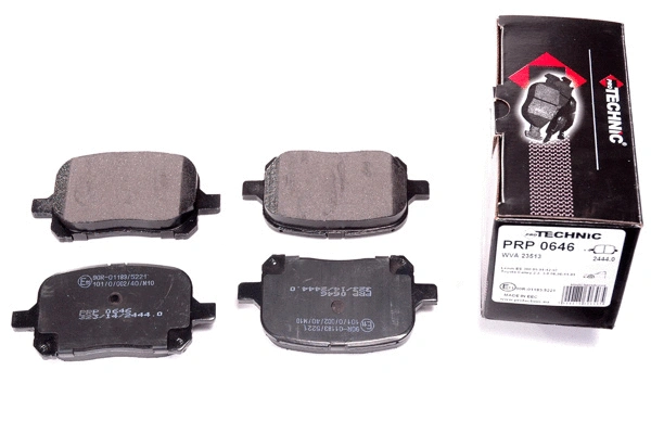 Brake Pad Set, disc brake (PRP0646)