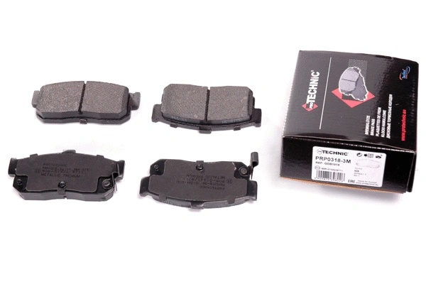 Brake Pad Set, disc brake (PRP0318-3M)