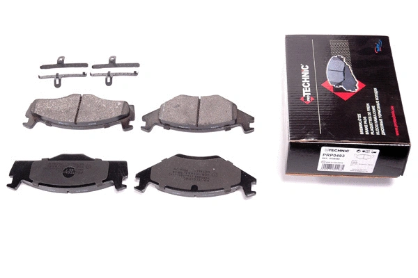 Brake Pad Set, disc brake (PRP0493)