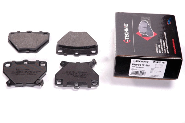 Brake Pad Set, disc brake (PRP0412-3M)