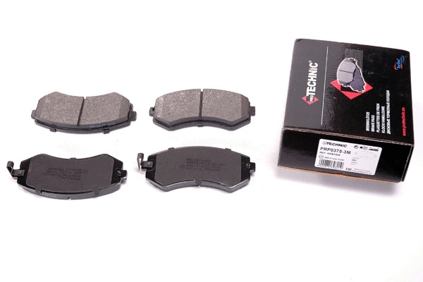 Brake Pad Set, disc brake (PRP0375-3M)