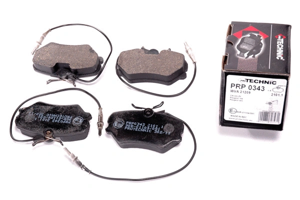 Brake Pad Set, disc brake (PRP0343)