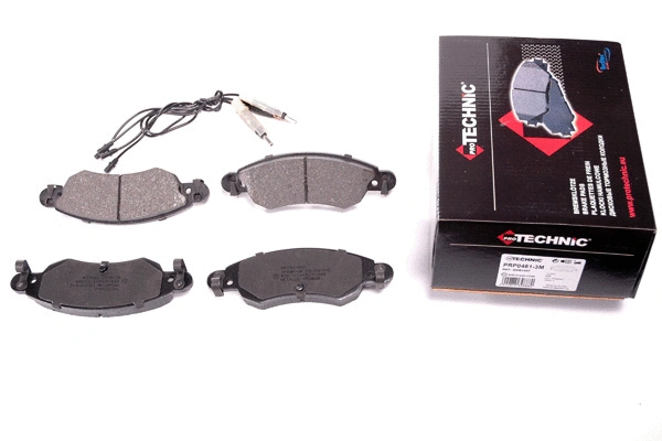 Brake Pad Set, disc brake (PRP0461-3M)