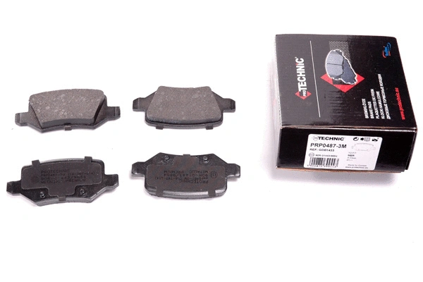 Brake Pad Set, disc brake (PRP0487-3M)