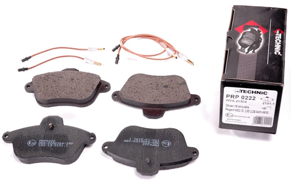Brake Pad Set, disc brake (PRP0222)