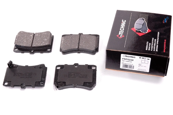 Brake Pad Set, disc brake (PRP0248)
