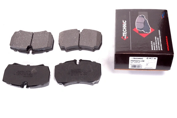 Brake Pad Set, disc brake (PRP0674-3M)