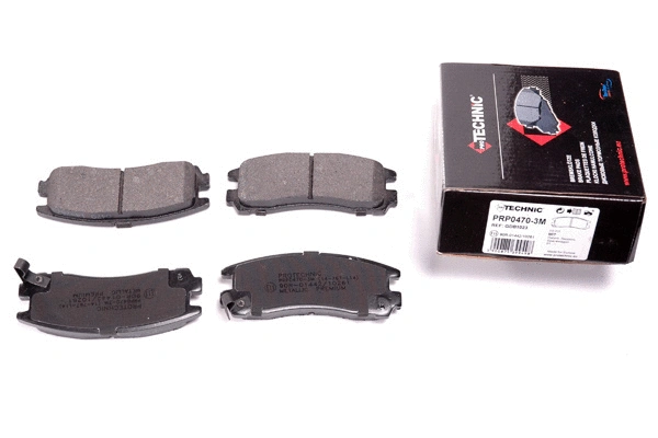 Brake Pad Set, disc brake (PRP0470-3M)
