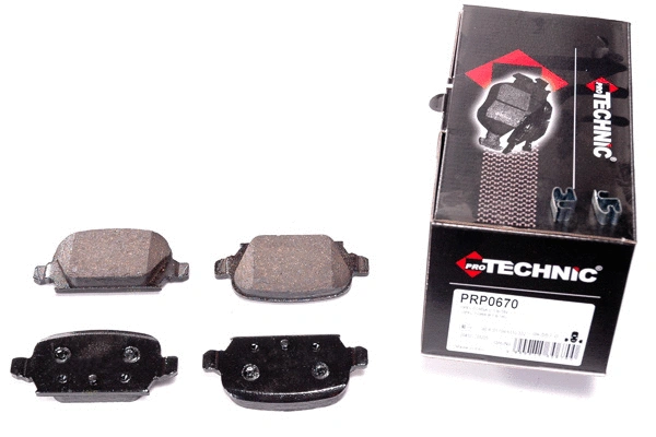 Brake Pad Set, disc brake (PRP0670)