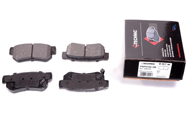 Brake Pad Set, disc brake (PRP0792-3M)