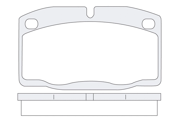 Brake Pad Set, disc brake (1850.0058166)