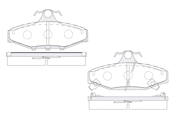 Brake Pad Set, disc brake (1850.0058013)