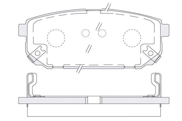 Brake Pad Set, disc brake (1850.0058149)