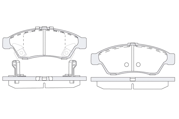 Brake Pad Set, disc brake (1850.0058041)