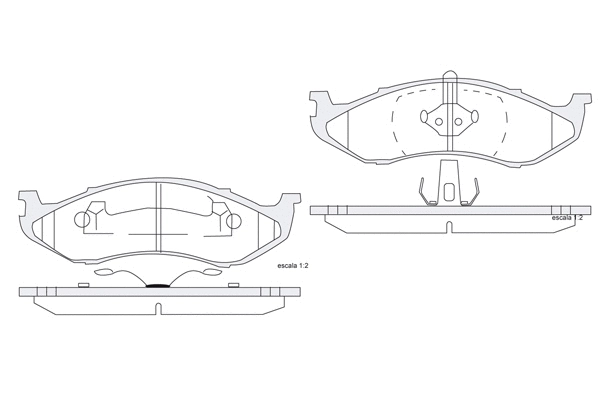 Brake Pad Set, disc brake (1850.0058090)