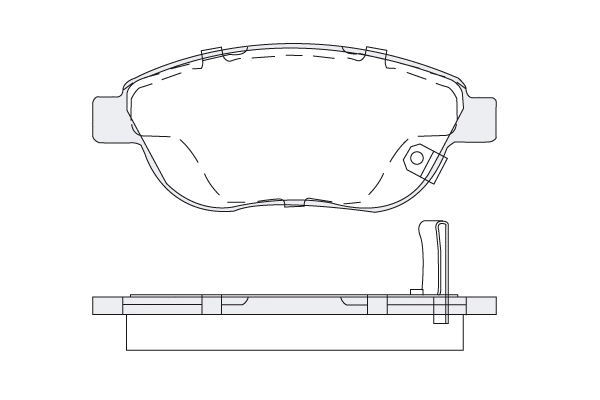 Brake Pad Set, disc brake (1850.0058188)