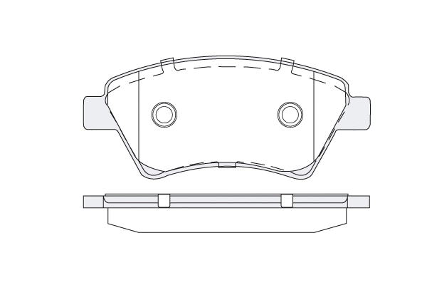 Brake Pad Set, disc brake (1850.0058182)