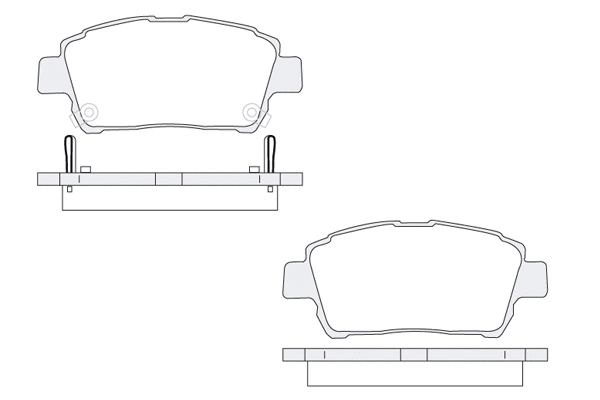 Brake Pad Set, disc brake (1850.0058020)