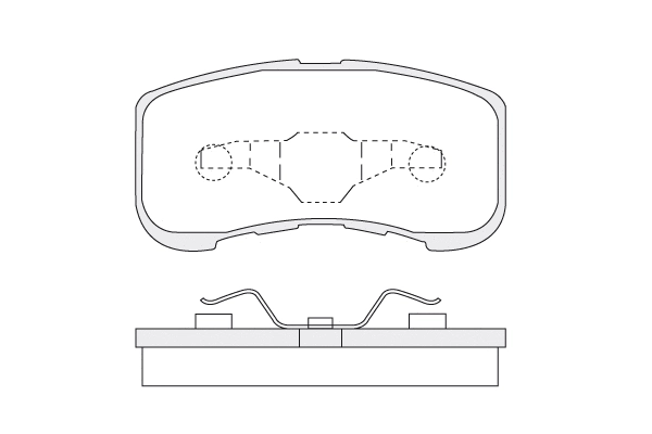 Brake Pad Set, disc brake (1850.0058031)