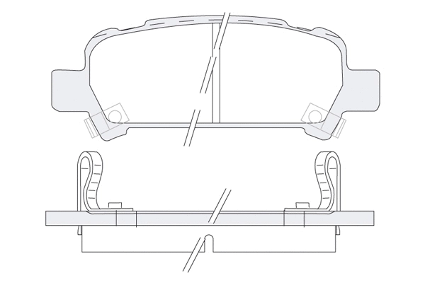Brake Pad Set, disc brake (1850.0058072)