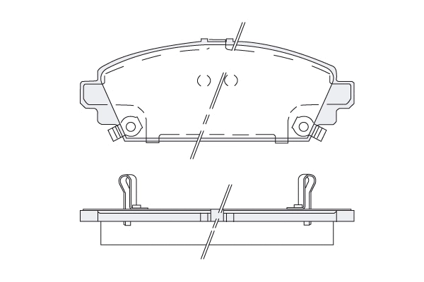 Brake Pad Set, disc brake (1850.0058123)