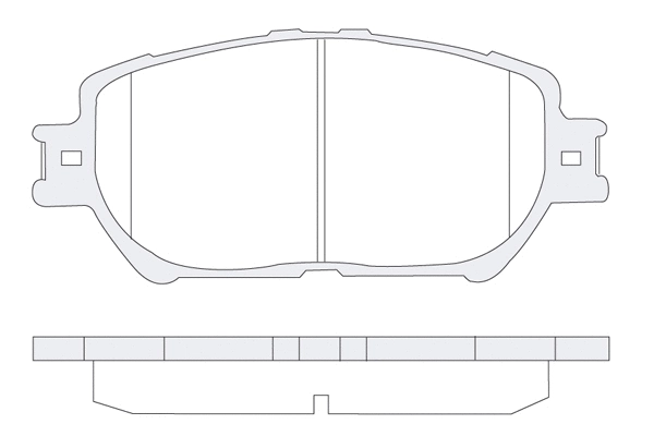 Brake Pad Set, disc brake (1850.0058057)