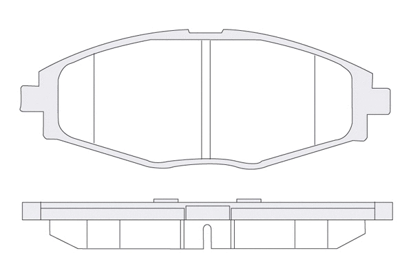 Brake Pad Set, disc brake (1850.0058018)