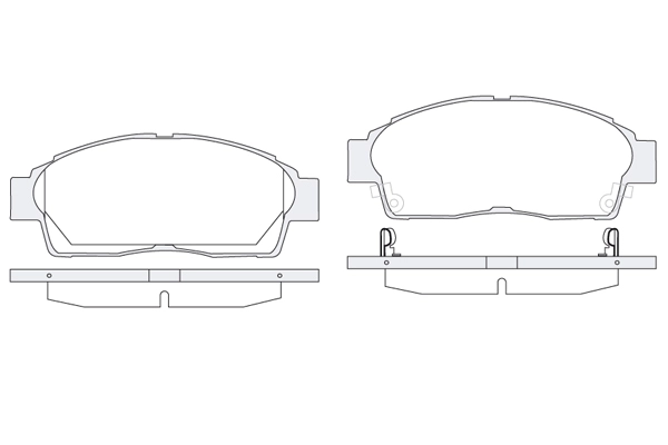 Brake Pad Set, disc brake (1850.0058084)