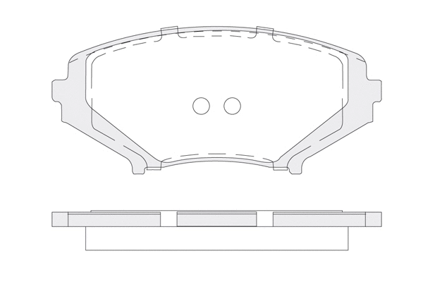 Brake Pad Set, disc brake (1850.0058143)