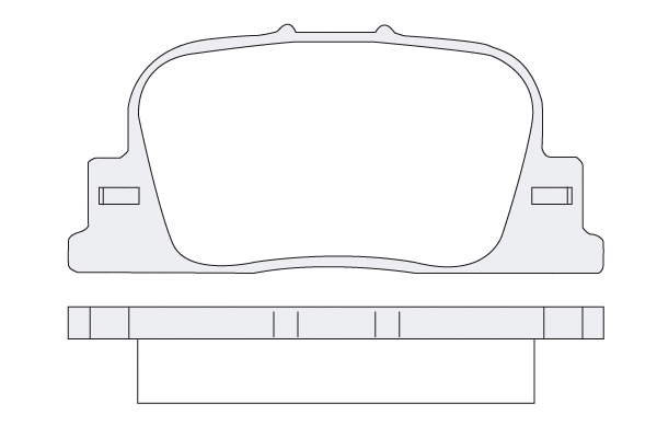 Brake Pad Set, disc brake (1850.0058128)