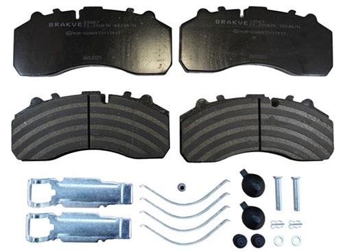 Brake Pad Set, disc brake (21.29087K)