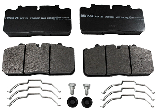 Brake Pad Set, disc brake (21.29088)