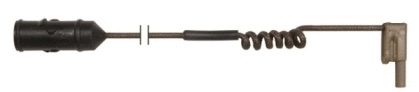 Warning Contact, brake pad wear (21.34202)