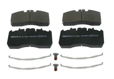Brake Pad Set, disc brake (21.29211)