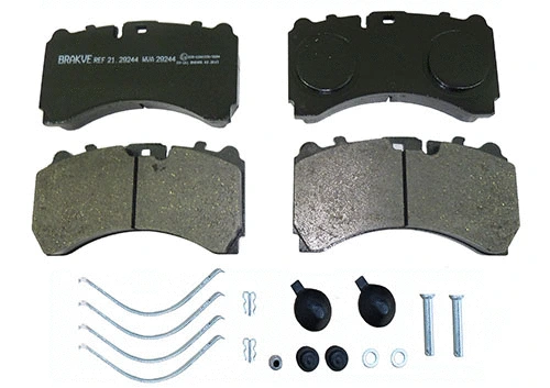 Brake Pad Set, disc brake (21.29244)