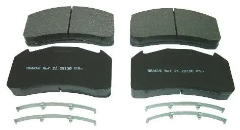 Brake Pad Set, disc brake (21.29136)