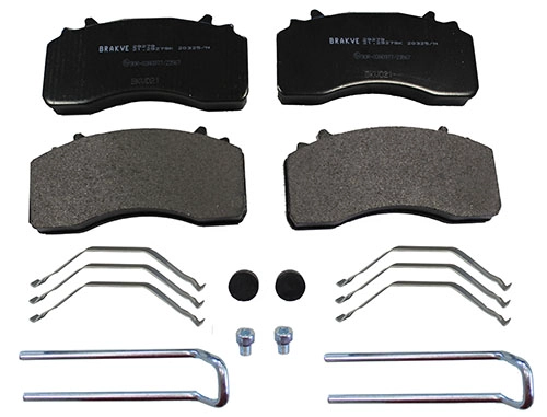 Brake Pad Set, disc brake (21.29279K)