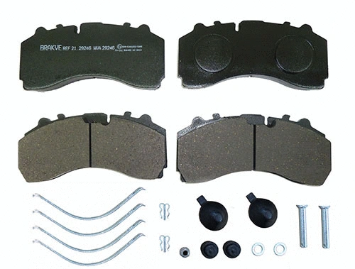 Brake Pad Set, disc brake (21.29246)