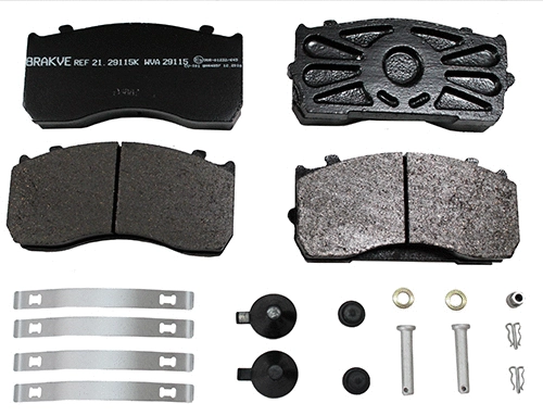 Brake Pad Set, disc brake (21.29115)