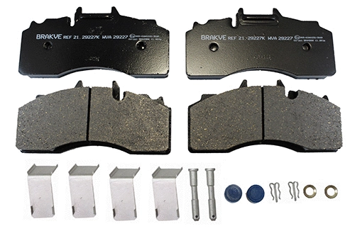 Brake Pad Set, disc brake (21.29227)
