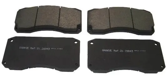 Brake Pad Set, disc brake (21.29043)